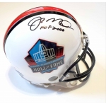 Joe Montana signed Hall of Fame Football Mini Helmet JSA Authenticated